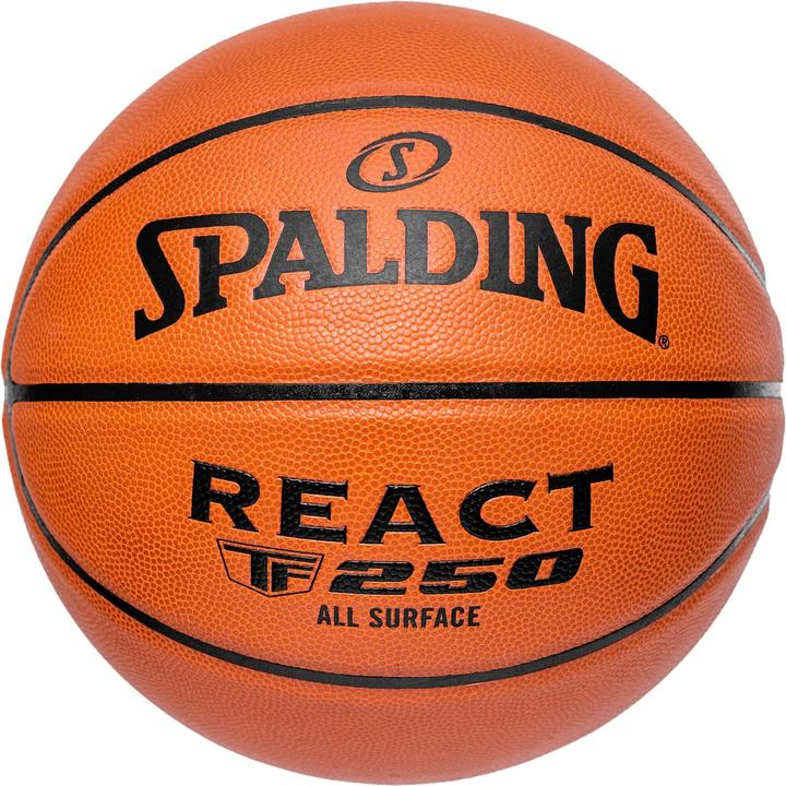 Spalding Basketball React TF-250, size 7