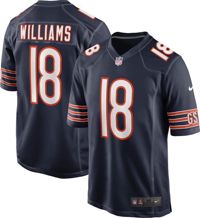 Nike Chicago Bears Home Jersey Caleb Williams 18 M (M)