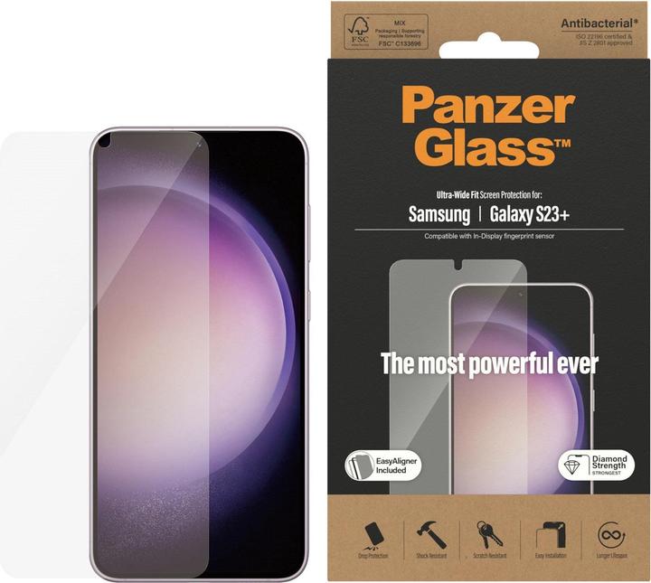 Produktbild PanzerGlass Ultra Wide (1 Stück, Samsung Galaxy S23+)