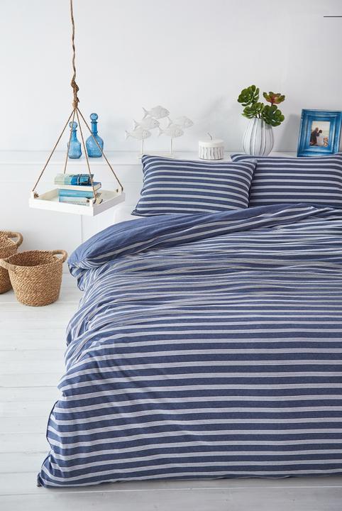Image du produit Living Home Jersey mélangé double face (Housse de couette, 200 x 210 cm)