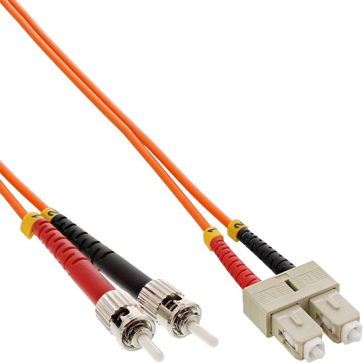 Actual product image InLine LWL Duplex cable (S/UTP, CAT6, 2 m)