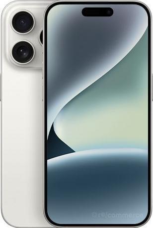 Image du produit Re!commerce iPhone 15 Pro Max 256GB Blanc AB - Comme neuf (256 Go, Blanc, 6.70", 48 Mpx, SIM + eSIM, A / Comme neuf)