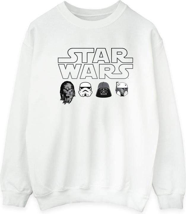 Produktbild Star Wars Character Heads Sweatshirt (L)