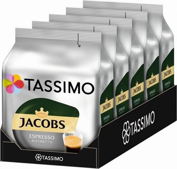 Immagine prodotto Tassimo Espresso Ristretto (80 x Porta.)