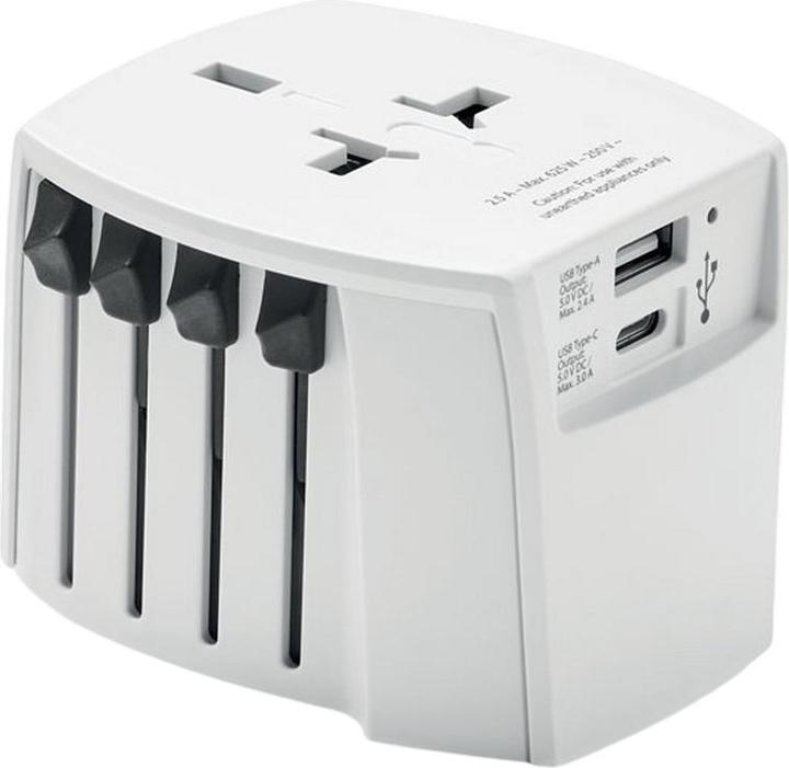Actual product image MidOcean Muv Usb A/C Travel Adapter