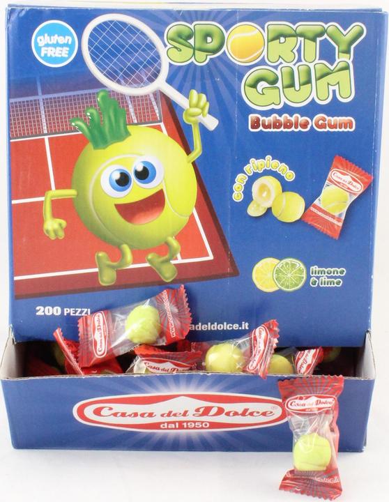 Actual product image FT Tennis ball chewing gum (200 pcs., 1000 g)