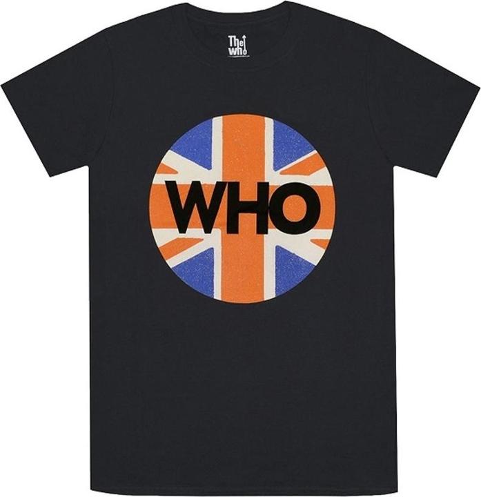The Who TShirt Union Jack aus Baumwolle Erwachsene