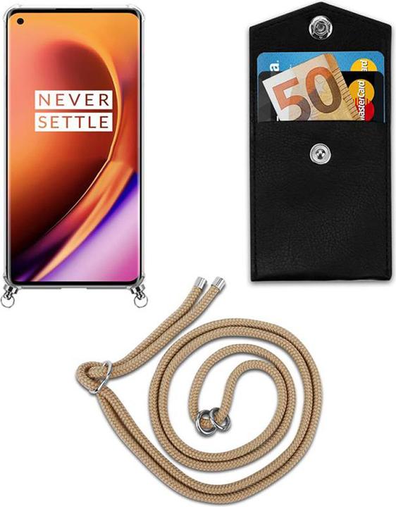 Produktbild Cadorabo TPU Handy Kette SILBER Cover