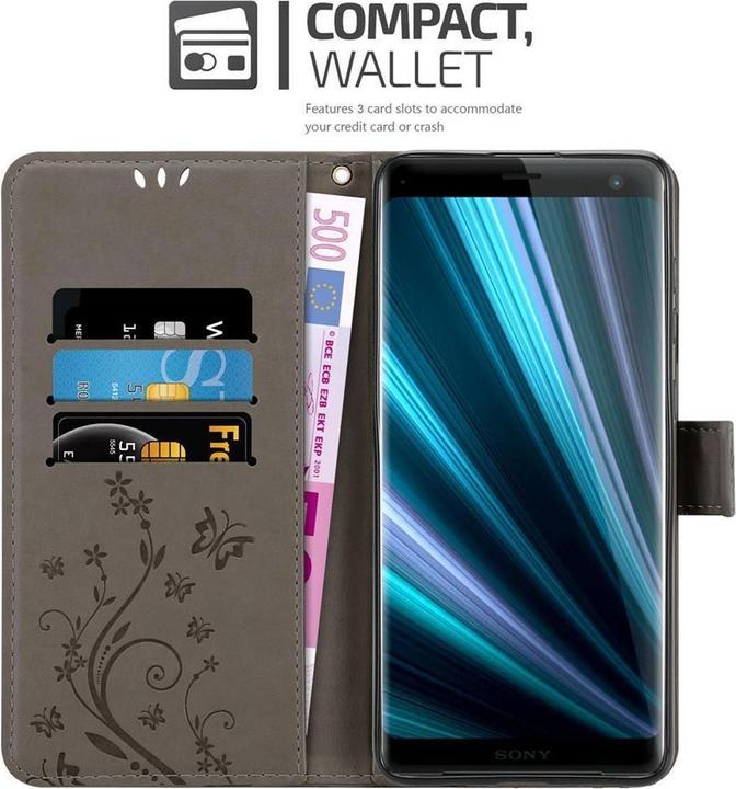 Immagine prodotto Cadorabo Copertina del libro di fiori (Sony Xperia XZ3)