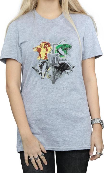 Immagine prodotto Hogwarts Painted Crest Maglietta Ampia Donna (XL)
