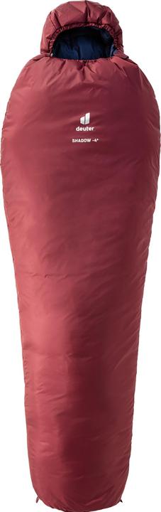 Image du produit Deuter Shadow -3&deg  Sac de couchage momie (Couleur : 5322 maron/navy, fermeture éclair à gauche) (180 cm)