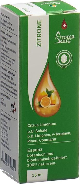 Image du produit AromaSan Essence de citron bio (15ml)