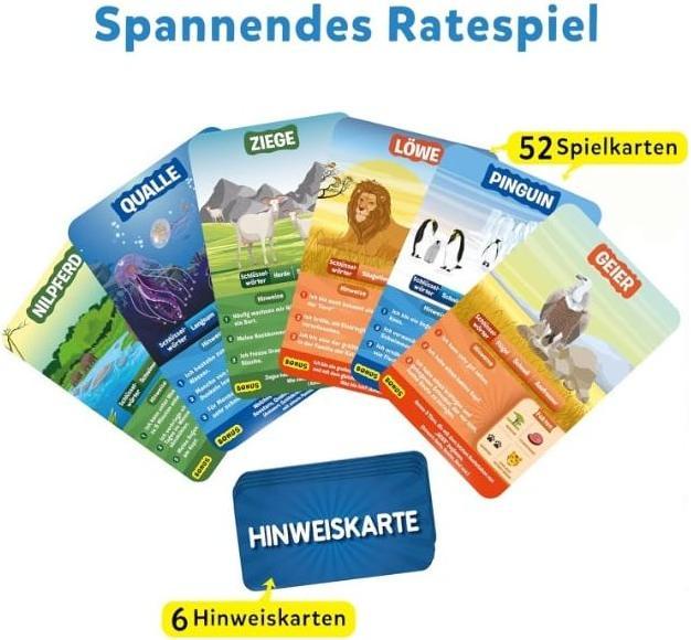 Actual product image HCM Kinzel 10 guesses - World of Animals (German)