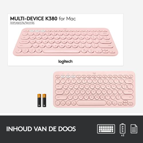 Produktbild Logitech K380 (Eng. Int., Kabellos)