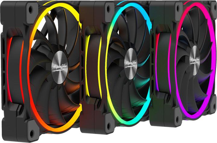 Immagine prodotto Alpenföhn 120mm Wing Boost 3 ARGB High Speed PWM Fan PWM ad alta velocità, tripla (120 mm, 3 x)