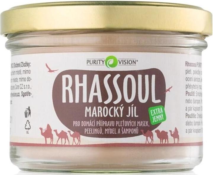 Purity Reinheit Vision Rhassoul Marokkanische Tonerde 200g
