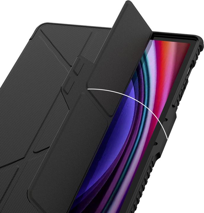 Actual product image Nillkin Bumper Leather Case Pro case for Samsung Galaxy Tab S9 Ultra - black (Samsung Galaxy Tab S10 Ultra)