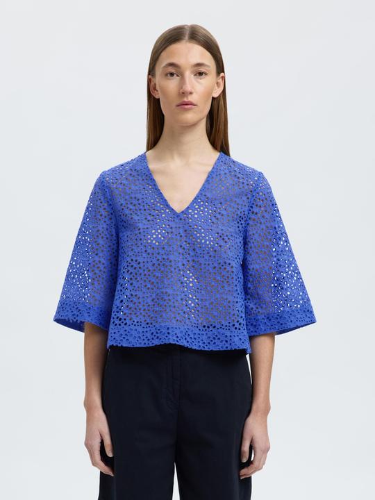 Produktbild Selected Femme Broderie Anglaise Crop Top (42)