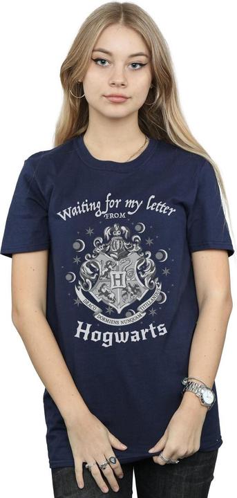 Immagine prodotto Aspettando la mia lettera Hogwarts - Maglietta in cotone da ragazzo (M)