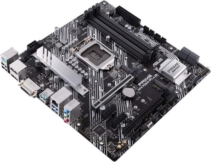 Produktbild ASUS PRIME H470M-PLUS (LGA 1200, Intel H470, mATX)