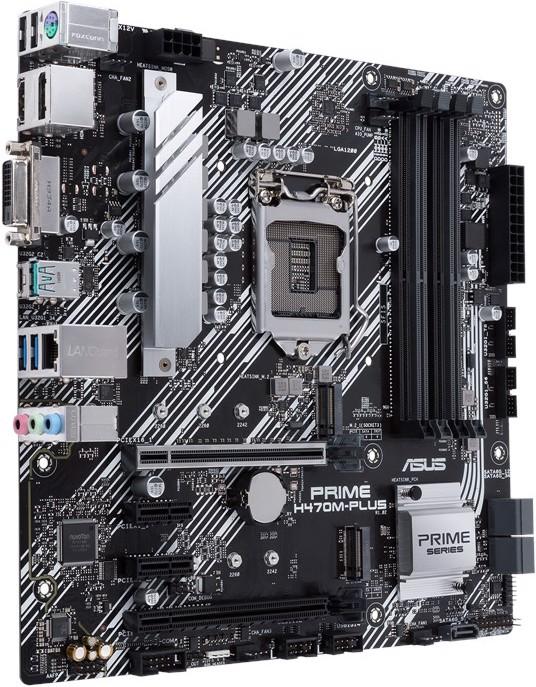 Produktbild ASUS PRIME H470M-PLUS (LGA 1200, Intel H470, mATX)