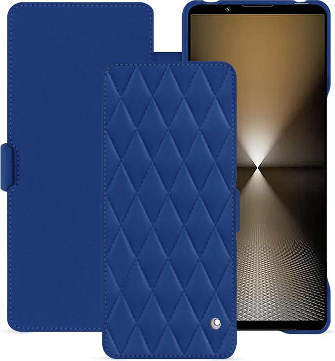 Bleu océan - Couture ( Nappa - Pantone #15458a)