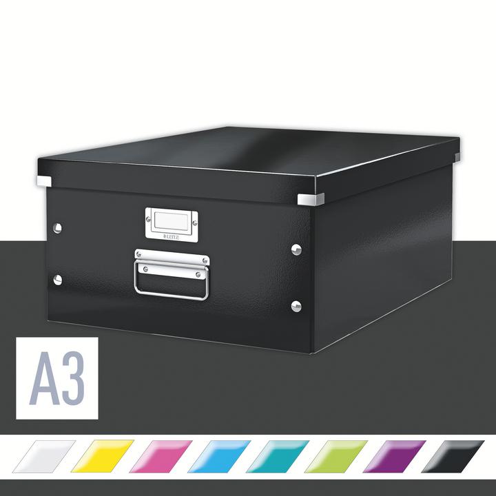 Actual product image Leitz WOW Click & Store storage box (A3)
