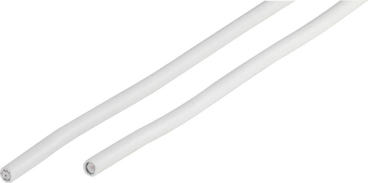 Image du produit Vivanco Câble coaxial 1,1mm, >75dB, blanc, 20m (Câble d'antenne)