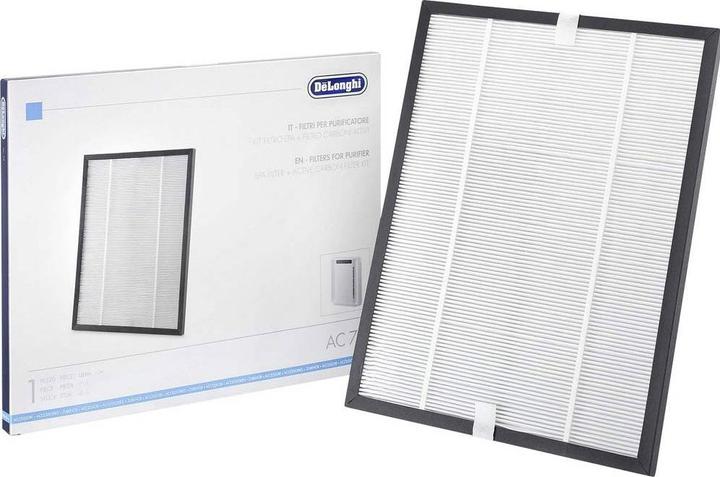 Productafbeelding De'Longhi EPA/Actief Koolstoffilter Zwart AC 75 (1 x)