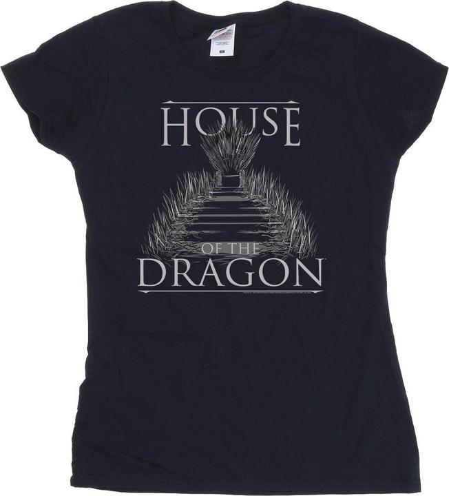 Image du produit Game of Thrones - T-shirt THRONE TEXT - Femme (M)
