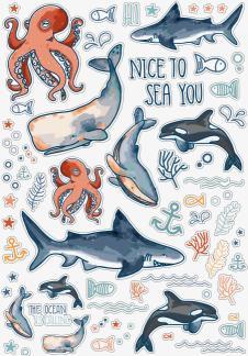 Actual product image Friends book - Happy Ocean Whales (2019)