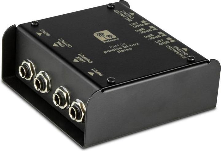 Image du produit Palmer Audio Boîte de direct passive 2 canaux Pro PAN (Boîte de DI)