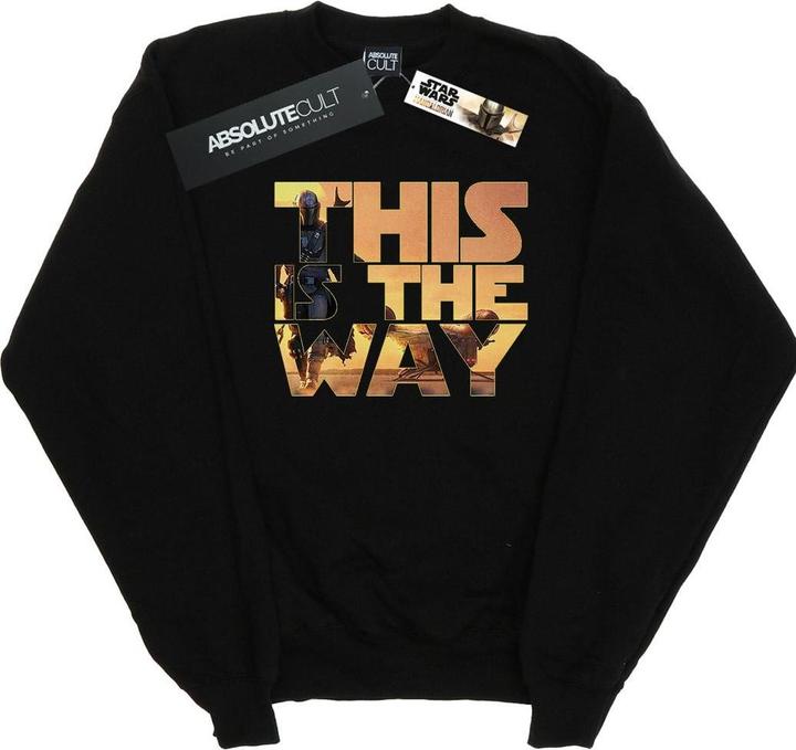 Image du produit Star Wars - Sweat THE MANDALORIAN THE WAY POSTER TEXT - Femme (L)