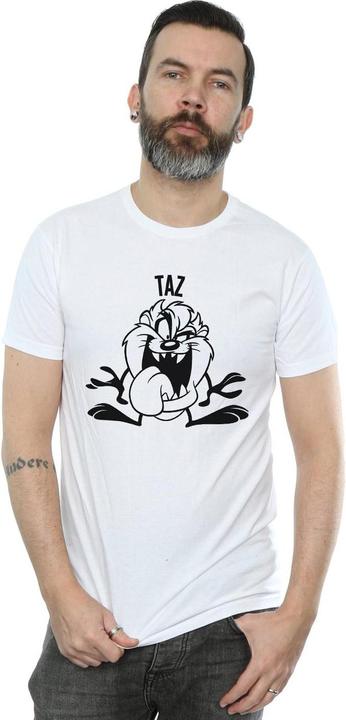 Immagine prodotto Looney Tunes Taz Large Head Maglietta Uomo (L)