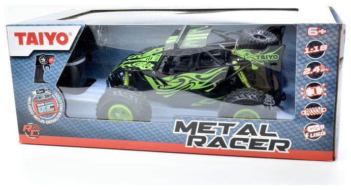 Produktbild Taiyo 180010K Remote Control Vehicle Metal Racer Green 1:18 scale, 2.4GHz, USB Charging for 6+ Year