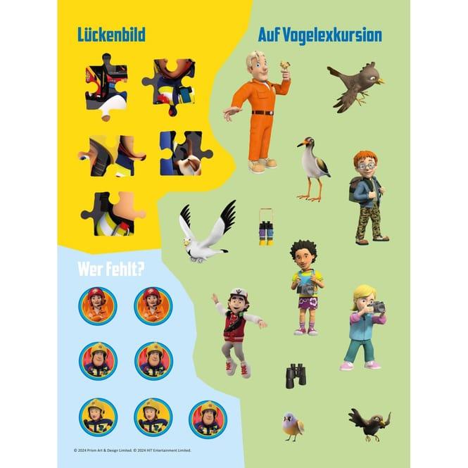 Productafbeelding Panini Brandweerman Sam: 1001 stickers: stickers - puzzels - inkleuren