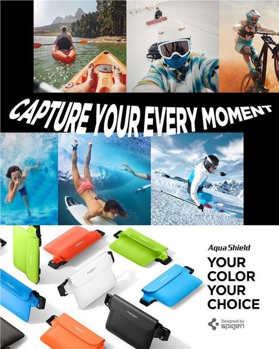 Produktbild Spigen Universal Waterproof A620 Case & Waist Bag Sunset Orange AMP06021