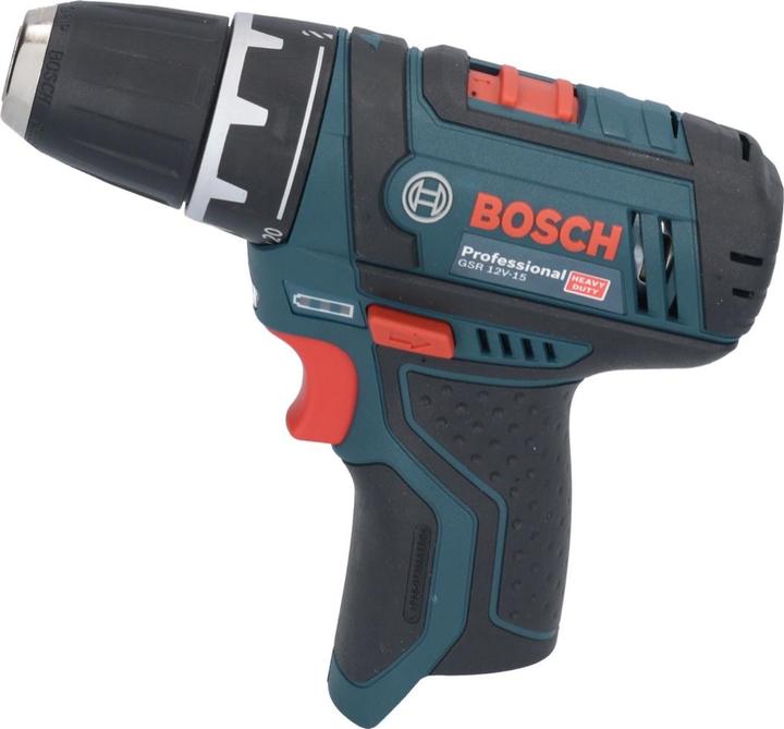 Productafbeelding Bosch Professional Bosch GSR 12V-15 Professionele accuboormachine + 1x accu 3.0Ah + L-Boxx - zonder oplader (Oplaadbare batterij)
