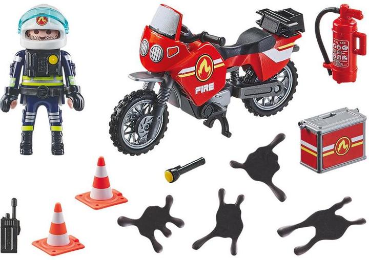 Actual product image Playmobil Fire engine at the scene of an accident (71466, Playmobil Action Heroes)