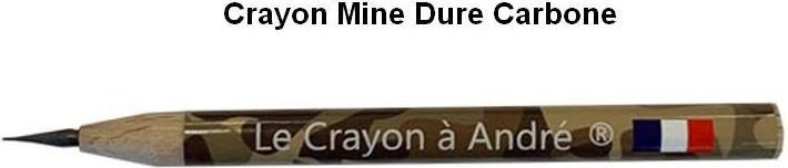 Image du produit Le Crayon à André mine Dure Carbone