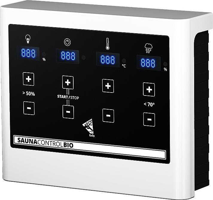 Produktbild Karibu Saunahaus Heikki Eckeinstieg (9 KW Bio externe Steuerung)