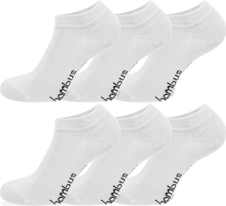 Normani 6 Paar Bambus-Gesundheitssocken Sneakers