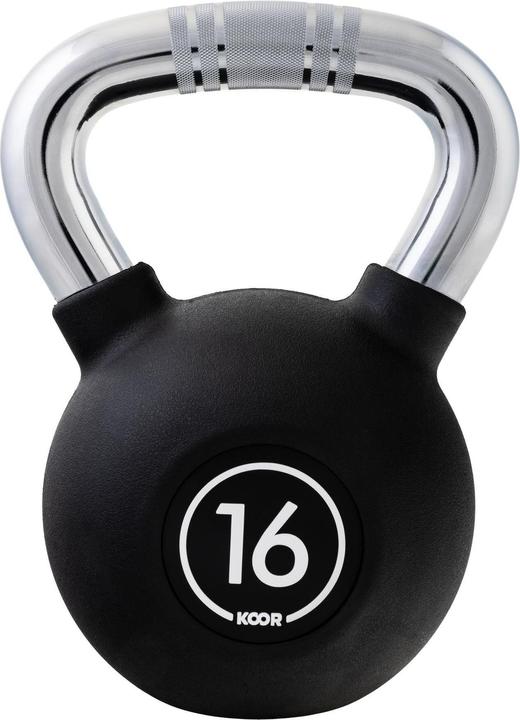 Image du produit Koor Kettlebell 16 kg, Schwarz (1 x 16 kg)