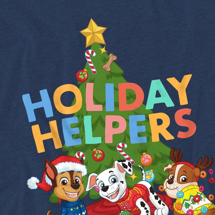 Produktbild Paw Patrol Holiday Helpers TShirt weihnachtliches Design (M)