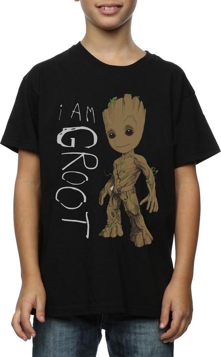 Actual product image Guardians of the Galaxy Boys I Am Groot Scribble Cotton T-Shirt (128)