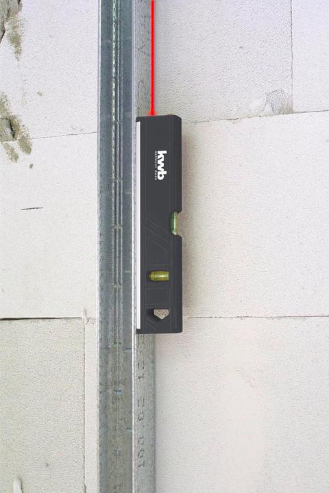 Produktbild kwb Laser-Wasserwaage 27 cm 825058 (27 cm)