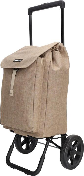 Image du produit Beagles Shop & Go Groceries Trolley falten leichte 40 Liter stark - Taupe