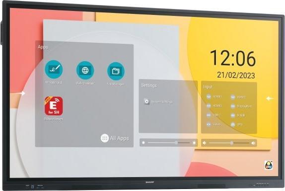 Image du produit NEC Sharp PN-LC652 Écran interactif 65", UHD, 350cd/m2 (3840 x 2160 pixels, 65")