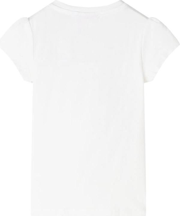 Produktbild VidaXL Kinder-T-Shirt Ecru 140,Material: 95 % Baumwolle. 5 (140)