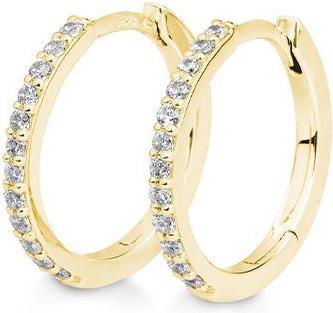 Breuning Creolen - BRILL. 0,24 Ct. H/si (750/18 K Gold)